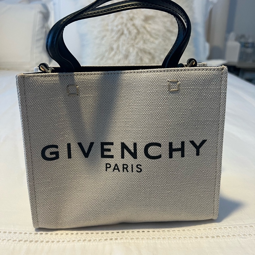 Givenchy Mini G-Tote shopping bag in canvas
